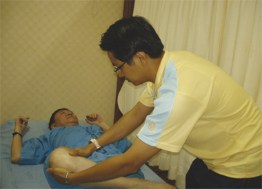 การนวดตามหลักวิชาการแพทย์แผนไทยเป็นการนวด เพื่อบำบัดรักษา และเพื่อผ่อนคลาย